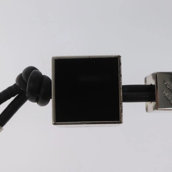 LOUIS VUITTON Porte Cles Tricube Charm metal Silver M67140 LV Auth bs23713 - Picture 10 of 10